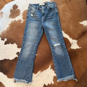 Risen Kick Boot Jeans size 26